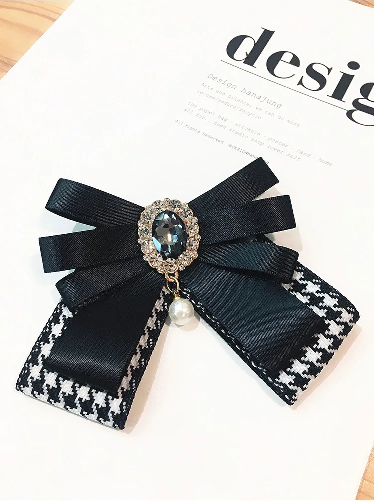 I-Remiel черная лента галстук-бабочка нагрудник булавки и модные рубашки школьные заколки кристаллы костюм вечерние аксессуары роскошные музыкальные подарки