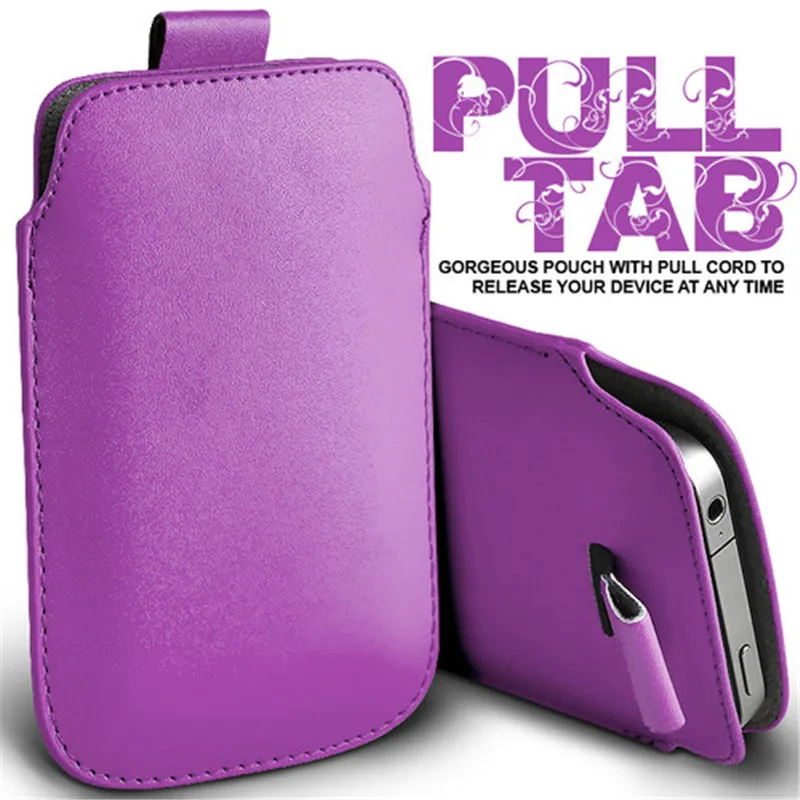 Tab Push& Pull из искусственной кожи чехол для Apple iPhone 4 4S 5C 5S Xiaomi 2S Ультратонкий чехол для телефона