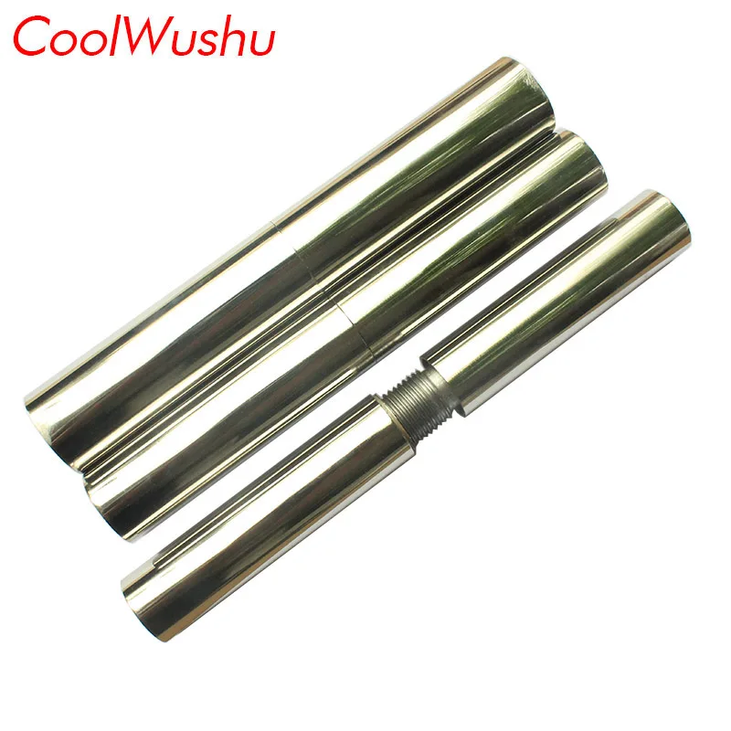 

Kung fu stick connecting pipe stainless steel pipe screw