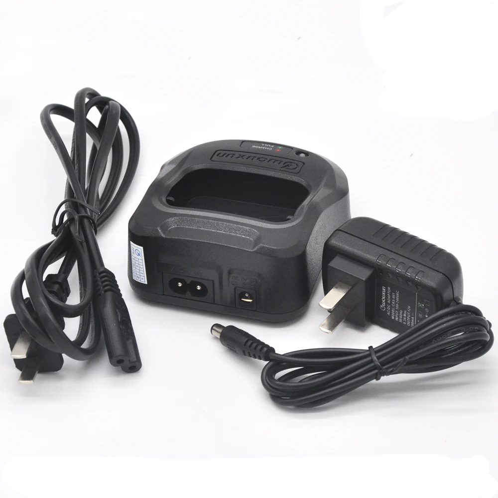 Original Wouxun Walkie Talkie Radio Battery Charger 100V~240V for KG-UV8D Two Way Radio KG UV8D Transceiver New