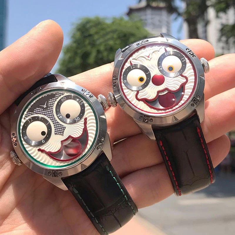 

Top brand luxury automatic watch men mechanical diesel clock swiss men's watches expensive joker diver watch leather reloj male