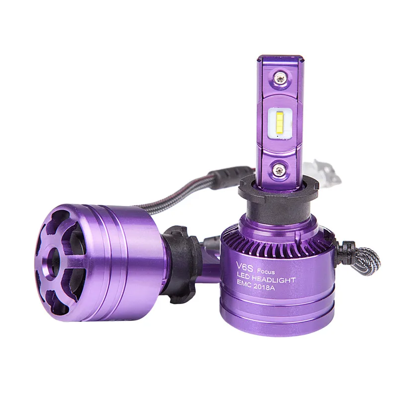 

2pcs/sets of V6S headlights H3 / headlight bulb 6000k headlight fog lights / LED headlight conversion kit