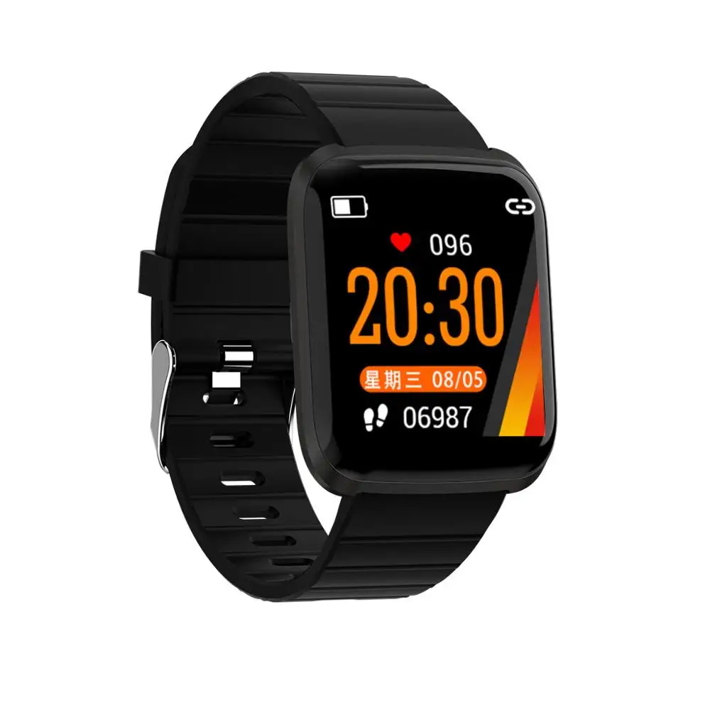 

New Arrival Smart Watch Men Women Bluetooth Pedometer Bracelet Heart Rate Monitor Digital Watch For Android IOS 1.3 Inch