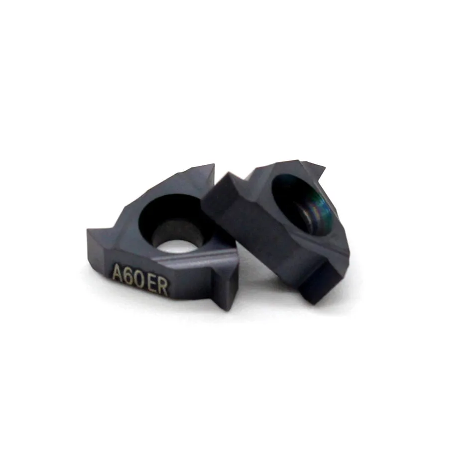 10PCS 11ER A60 External Turning Tools Carbide insert Lathe cutter Tool Tokarnyy turning insert three jaw chuck