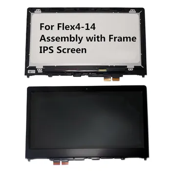 

1080P IPS LCD Touch Assembly WITH Frame for 14 inch Lenovo Ideapad Flex4 14 Flex 4-14 Flex 4 14 1470 1480 1435