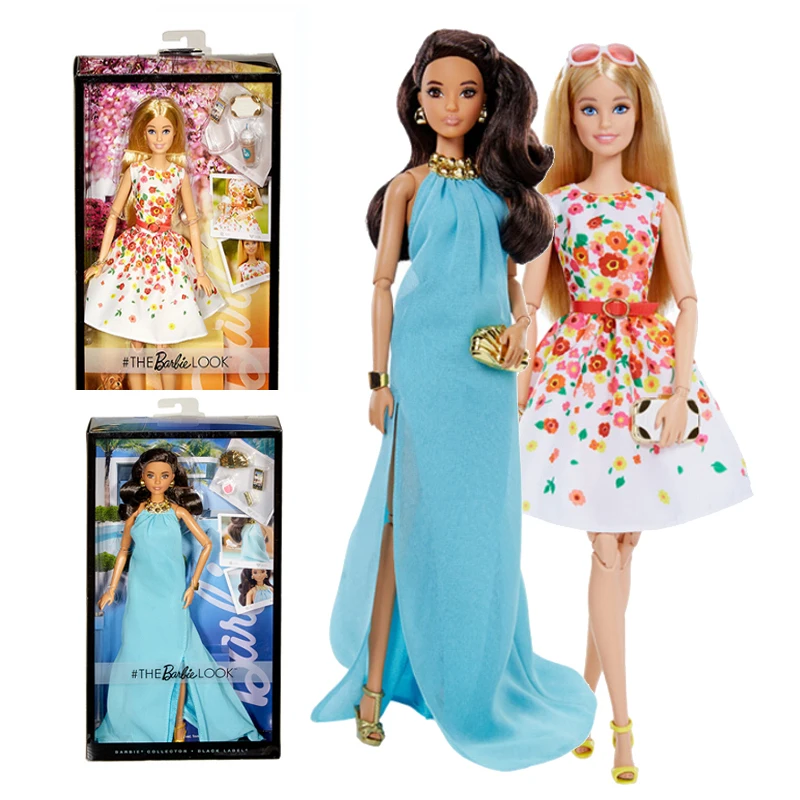 

Original Barbie Doll Street Beat Style Joints Movable Fashion Barbie Girl Toy Birthday Present Girl Toys Gift Juguetes DVP54