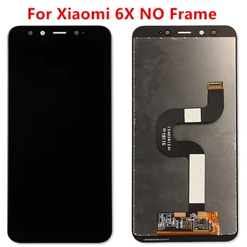 

For Xiaomi 6X LCD Display Touch Screen Digitizer Assembly Replacement with frame For Mi 6x Screen A2 LCD+TP 5.99"