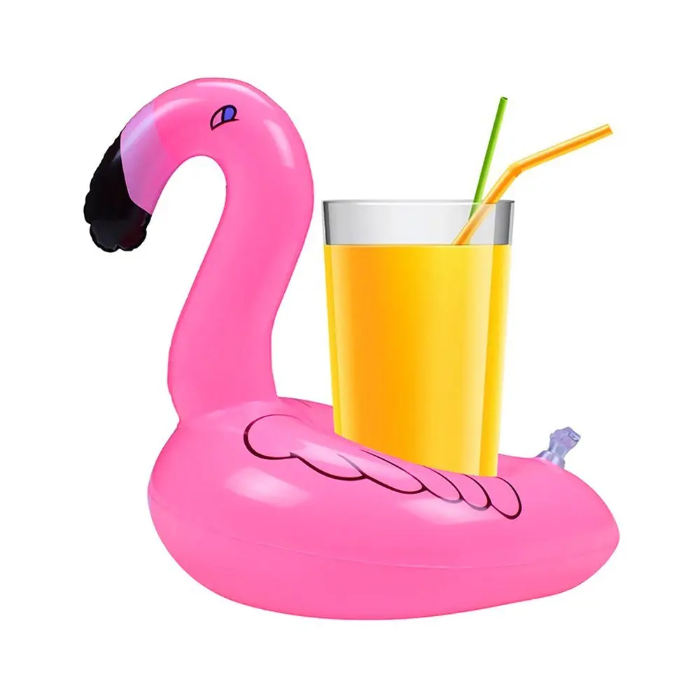 Inflatable Drink Holder Float Coasters 12-P HDSHIMAO Flamingo Inflates Coasters 