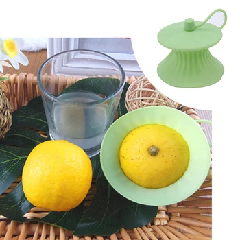 

New Green Silicone Watermelon Grapefruit Apple Manual Juicer lemon squeezer kitchen gadgets 2019