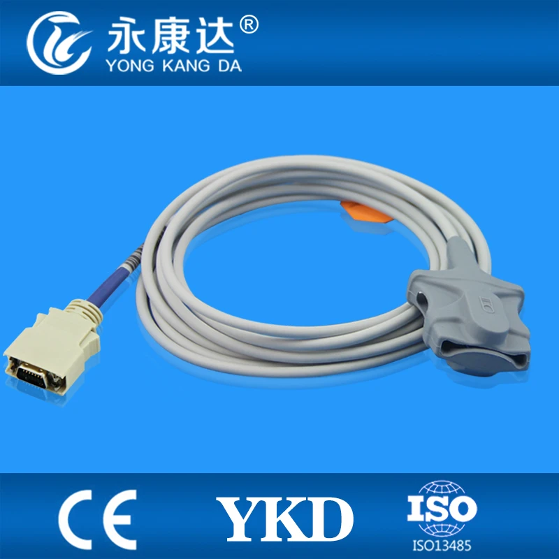 

Reusable spo2 sensor for adult soft tip, 14pin/3m