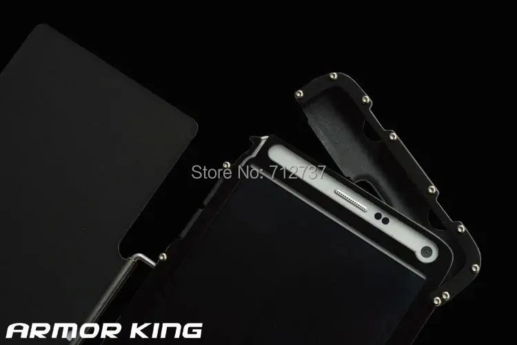 Защитный чехол ARMOR KING из нержавеющей стали, аксессуар для samsung Galaxy Note 4 N9100, элемент, флип-чехол для телефонов