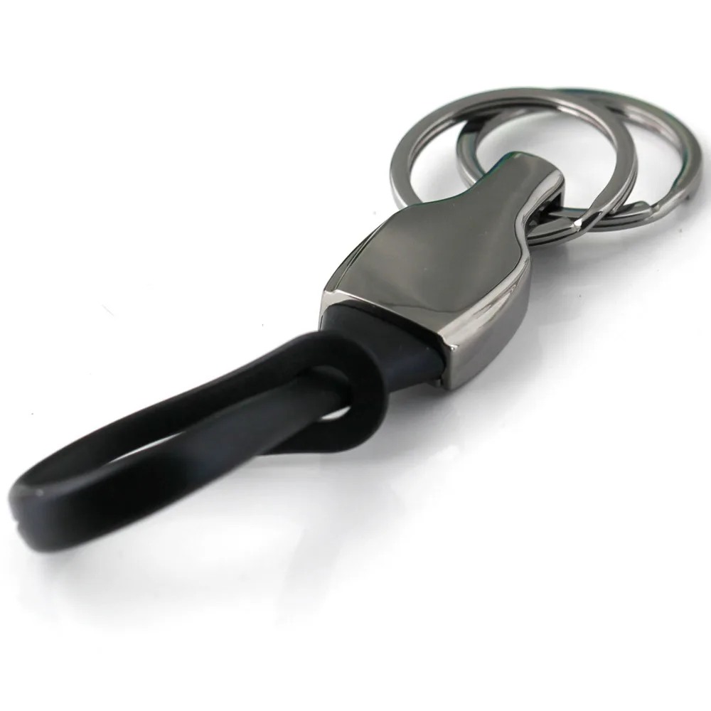 Брелок для ключей на пояс резиновый ремешок со съемным кольцом|keyring keychain|key chain