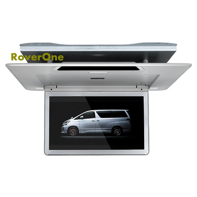 Для Toyota Alphard 13,3 ''высокое разрешение автомобильный потолочный монитор флип-вниз над головой Автомобильный потолочный широкий выпадающий