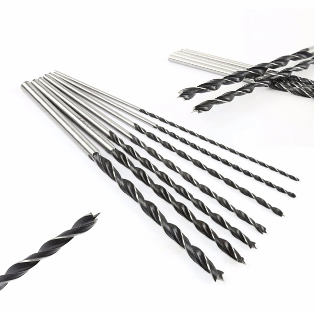 7pcs/lot 290mm Lengthened Three pointed Drill Bits Machine Tapping Tool