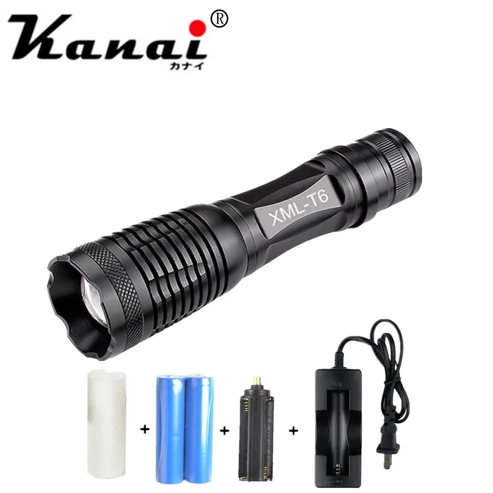 XM L T6 1000 Lumens 5 Modes Ultra Bright High Lumen Output Portable LED
