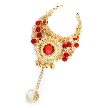 

Bracelet and Ring Bracelet Belly Dance Accessories for Women's Handmade Jewelry Classic