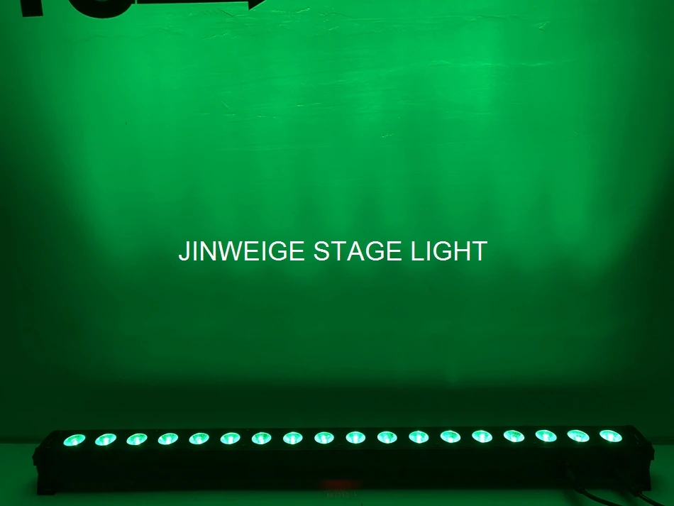 16 шт./партия 18X4 Вт RGBW 4в1 светодиодный светильник для мытья стен осветитель сцены для помещений DJ оборудование