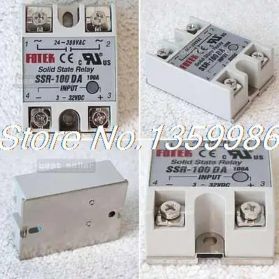 

Solid State Relay SSR-100DA 100A 3-32VDC/24-380VAC