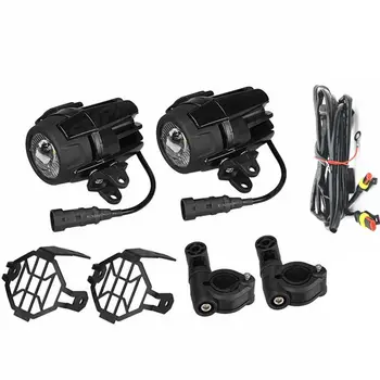 

Motorcycle LED Fog Light & Protect Guards with Wiring Harness For BMW F800GS R1200 GS /ADV Motorcycle Led Lights white 6000k