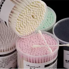 200 шт косметические ватные палочки с двойной головкой чистые ватные палочки инструменты для чистки ушей