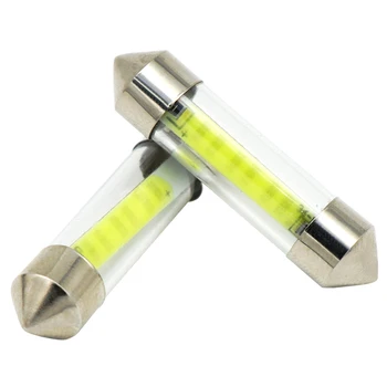 

2pcs High Quality 31mm 36mm 39mm 41mm C5W C10W 360 degree led Car Festoon Lights Auto Interior Dome Lamp Reading Bulb White 12V