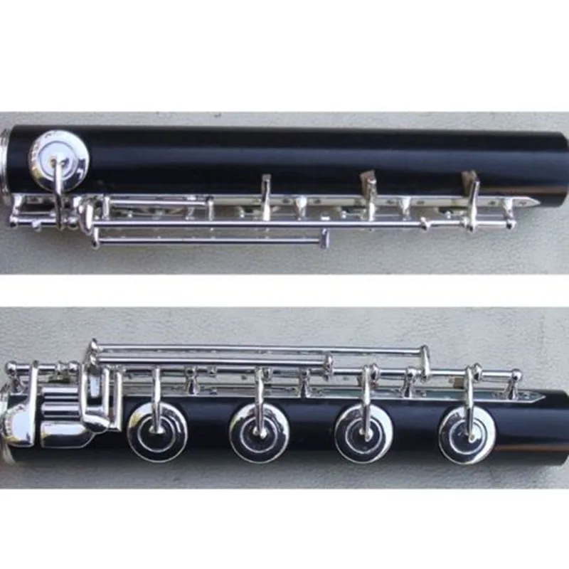Высококачественный концертный эбеновый набор флейт 3 фута открытое отверстие для профессионального флейта
