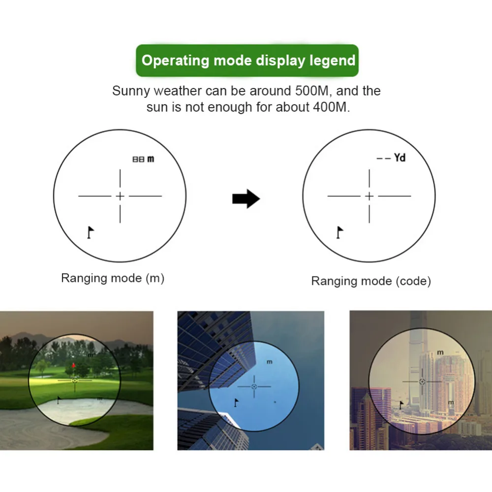 400m Laser Rangefinder 6X Handheld Range Finder with Angel Scan for Hunting Golf Range Finder Measure Distance Speed Meter 400m Laser Rangefinder 6X Handheld Range Finder with Angel Scan for Hunting Golf Range Finder Measure Distance Speed Meter