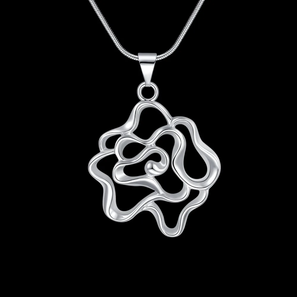 

BVE2 Fowler shape pendant send with dust bag hot sell product girlfriend jewelry gift 925 silver pendant summer lover 45cm