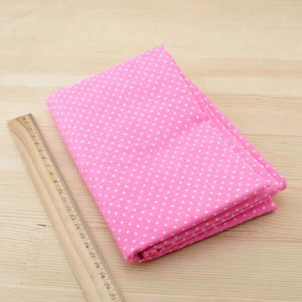Розовые дешевые diy фетровые хлопчатобумажные ткани ткань куклы для шитья обивки Сумки ремесла Печатный Материал текстиль Лоскутная Ткань tissu - Цвет: for sewing