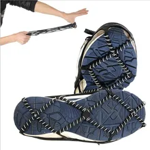 1 пара весна Ледяной Коготь универсальная уличная безопасность противоскользящая Снежная альпинистская обувь Шипы Грипсы Скобы Бутсы галоши