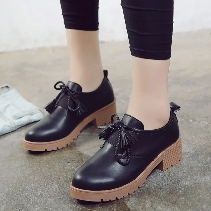 

Brand women Casual shoes 2018 Spring New Ladies Flat Shoes Comfortable Round Toe Women Shoes tassel Flats