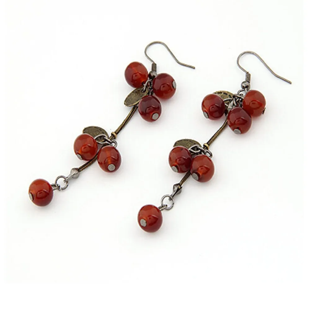 E685-One-Direction-Fashion-New-2016-Brinco-Earing-Boucle-Bijoux-Vintage-Red-Cherry-Stud-Earrings-For