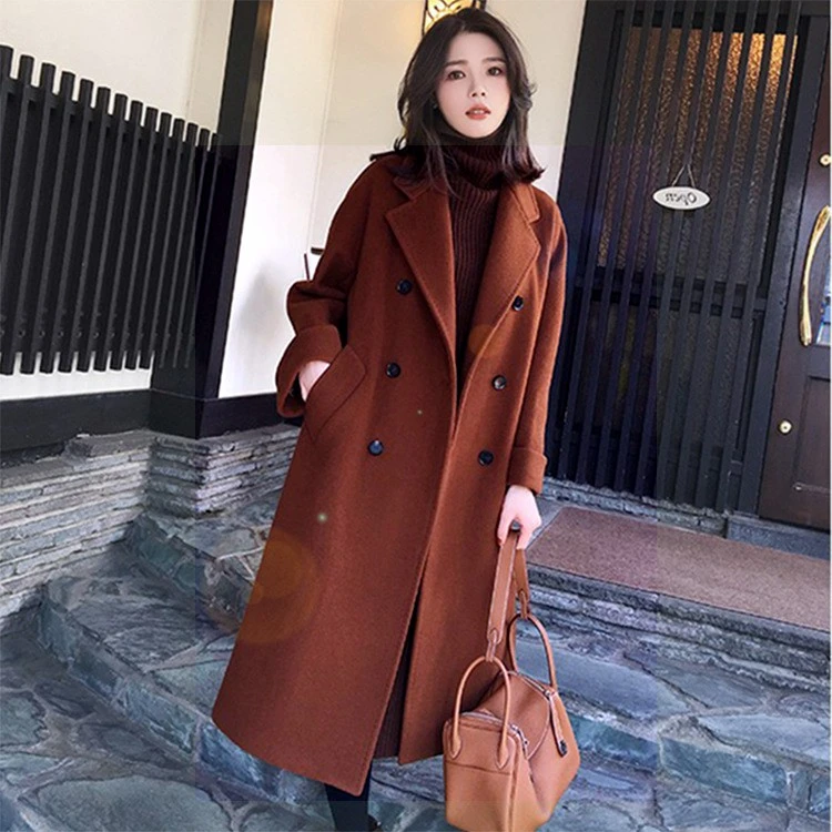 Thick wool trench coat Clearance