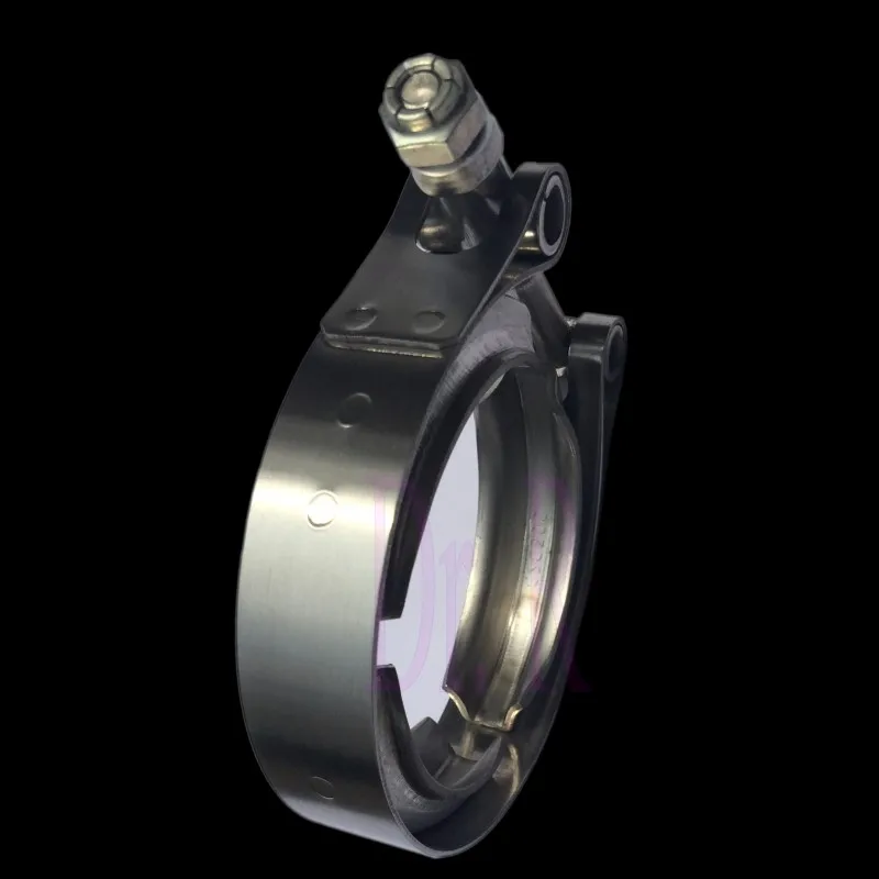 stainless steel v band clamp side view
