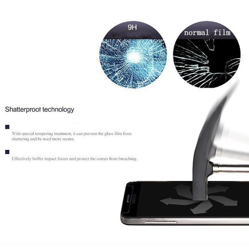 Закаленное стекло GR3 для Huawei защитная пленка на экран защита экрана с рисунком в - Фото №1