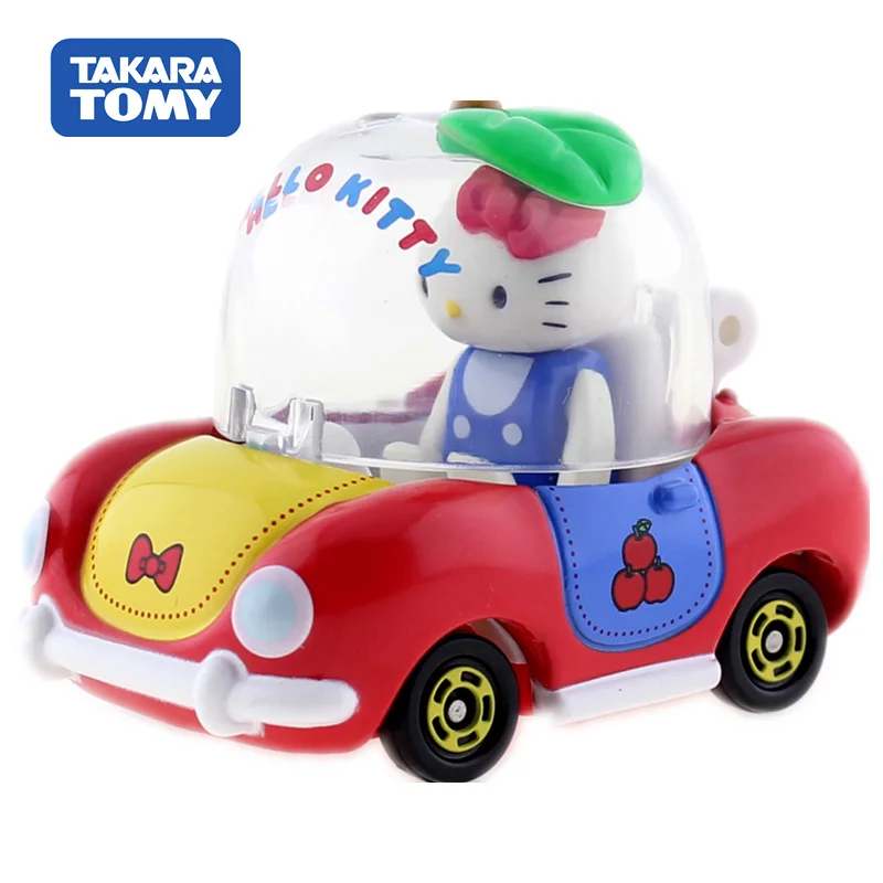 

Tomica Dream Ride On Hello Kitty X Apple Car Takara Tomy Mini Car Diecast Collectibles Children Toy Vehicles