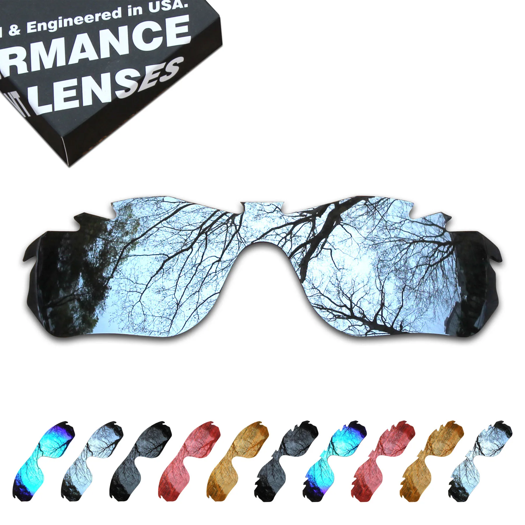 

ToughAsNails Polarized Replacement Lenses for Oakley RadarLock Edge Sunglasses - Multiple Options