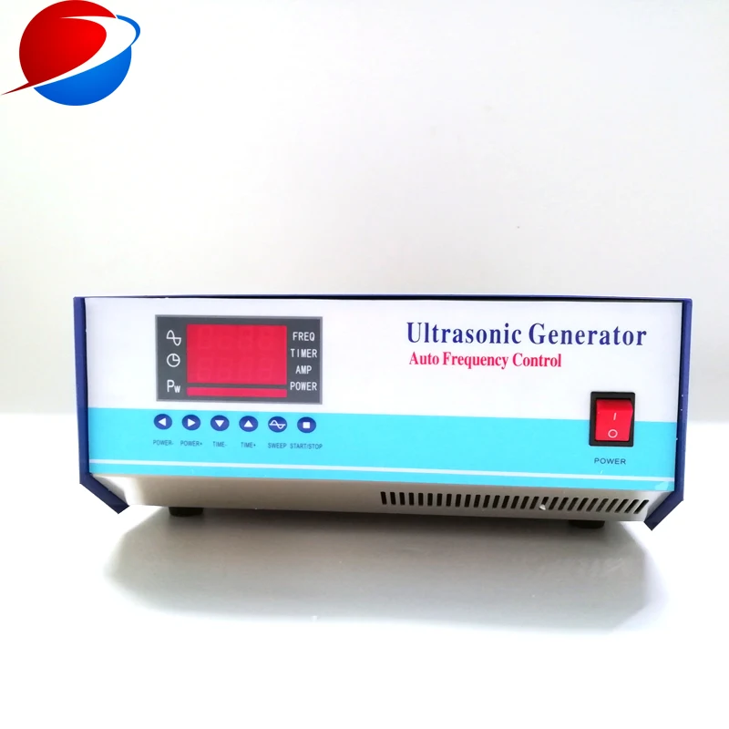 US $480.00 Three Frequency 28K41K123K Ultrasonic Cleaning Generator 600W With PLC Control For Ultrasonic Transducer Box