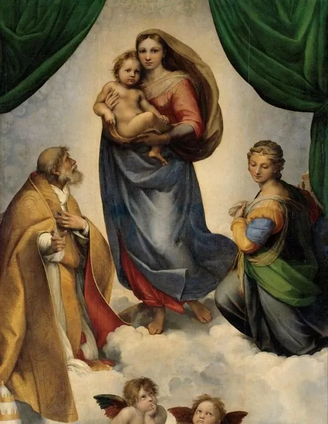 

wholesale oil painting # GOOD ART >HOME Church Religious ART Raffaello Raphael The Madonna and Child PRINT PAINTING ON CANVAS