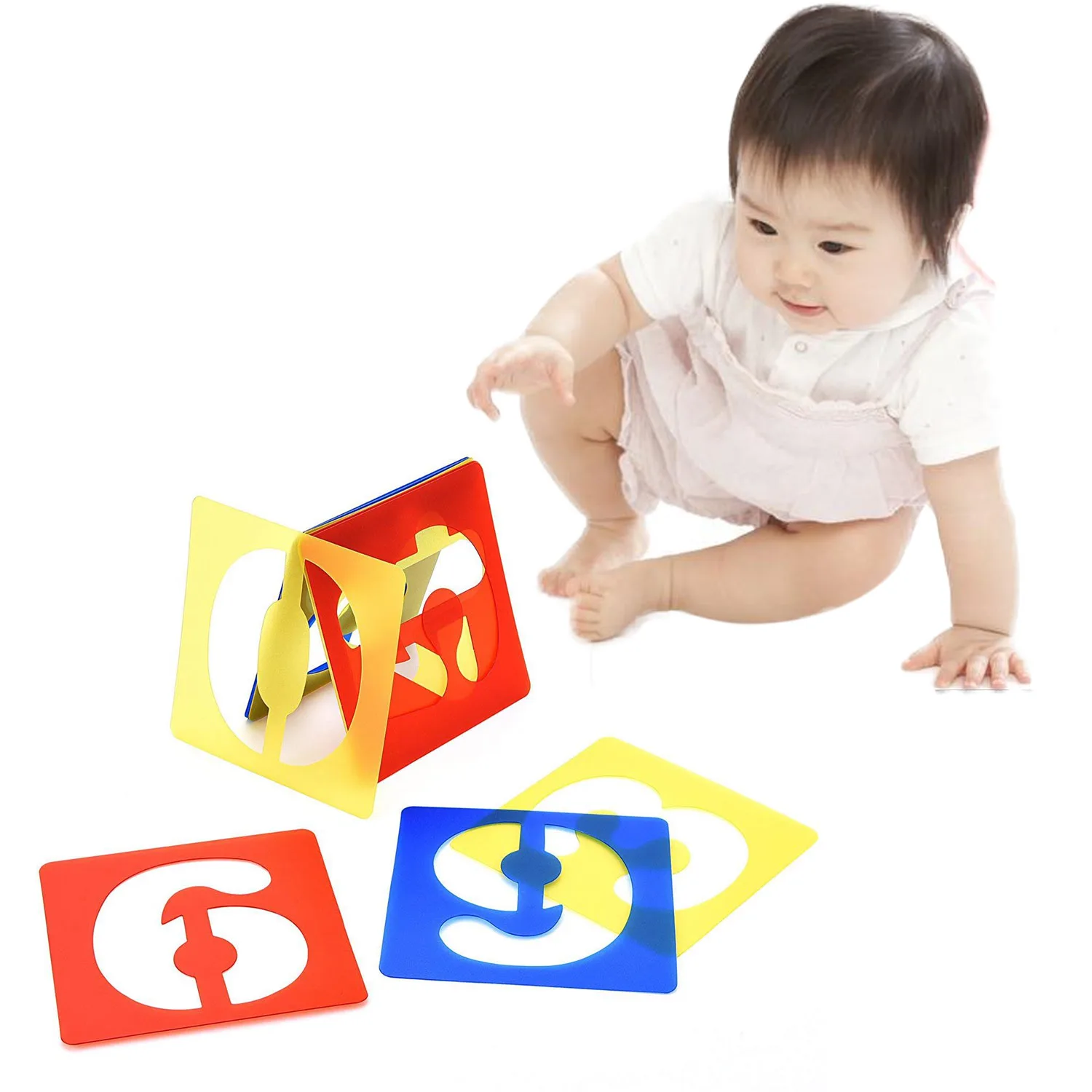 26 english letters alphabet stencil 10 number stencils template set for