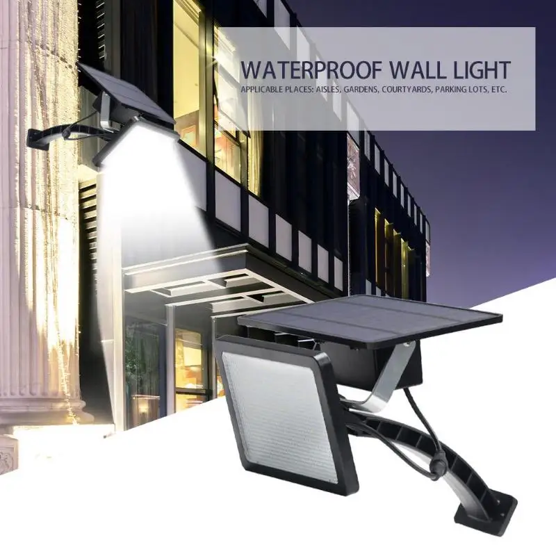 

48LED Solar Wall Lamp Outdoor Waterproof Garden Courtyard Security Light