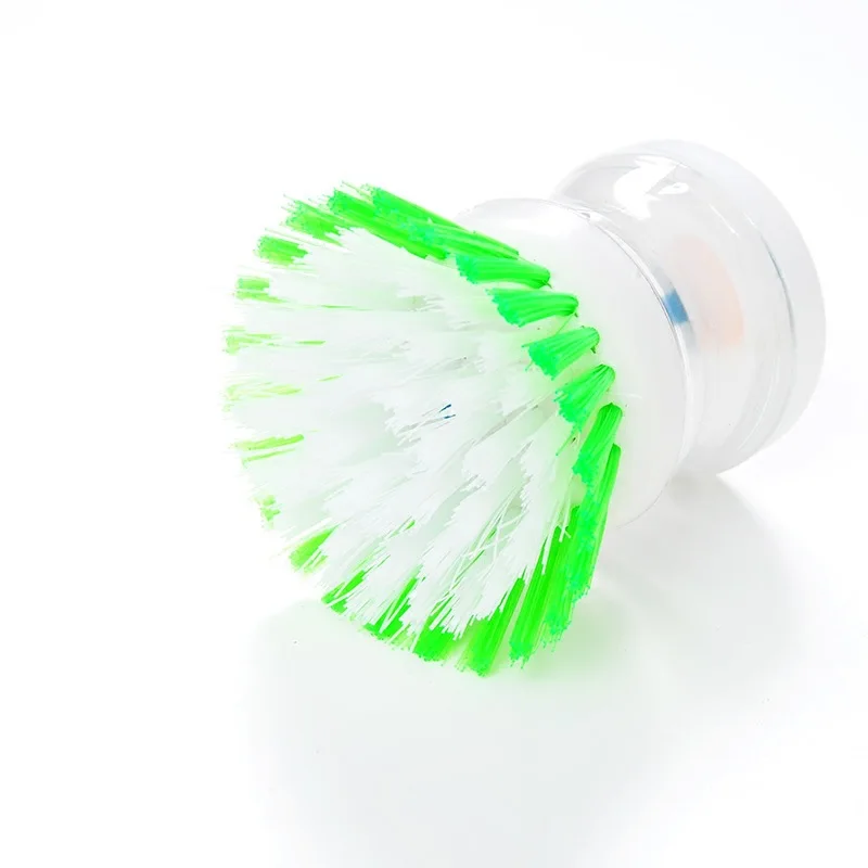 

Kitchen Washing Utensils Pot Dish Brush With Washing Up Liquid Soap Dispenser La cocina Kitchen Gadget Wash Tools