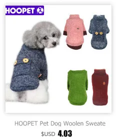 HOOPET Pet Clothes Elegant Luxury Fur Winter Overcoat Small Dog Cat Clothes Bowknot Chihuahua