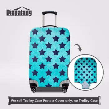 

Dispalang Travel Luggage Protective Cover Shining Stars Print Elastic Suitcase Cover Waterproof Trolley Case Cover Baggage Cover