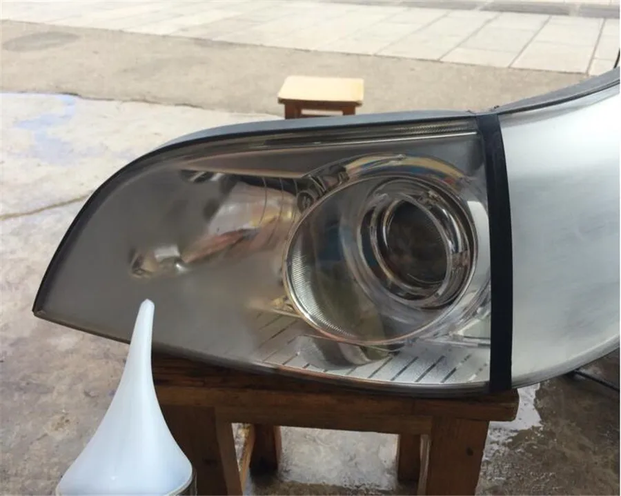 Адаптер США для автомобильных фар Восстановленный электролитический распылитель чашки с 2x30 мл налобный фонарь ремонт жидкостей набор инструментов для ремонта