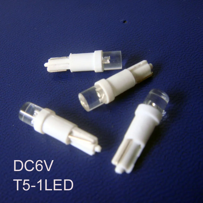 Высокое качество 6 в T5 светодиодный индикатор автомобильные t5 светодиодные лампы