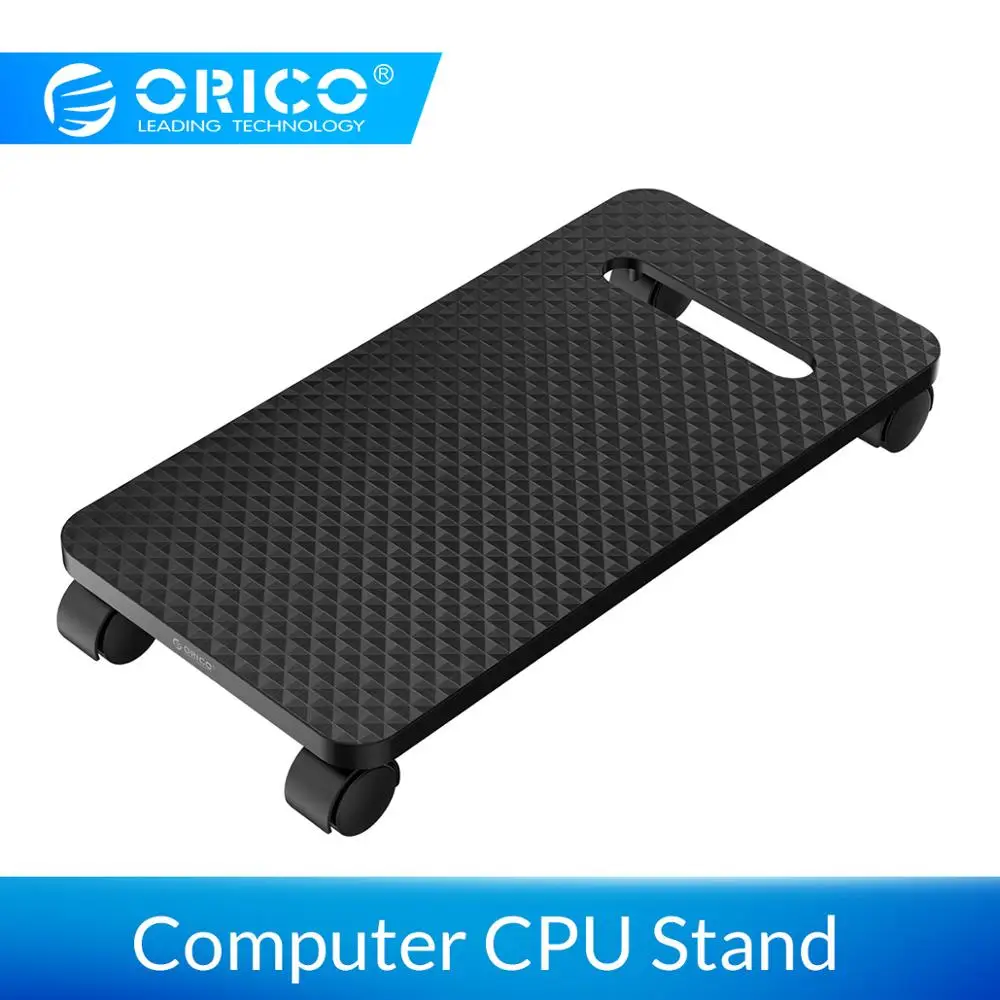 ORICO ABS Computer CPU Stand with Wheels for Computer Cases PC Towers