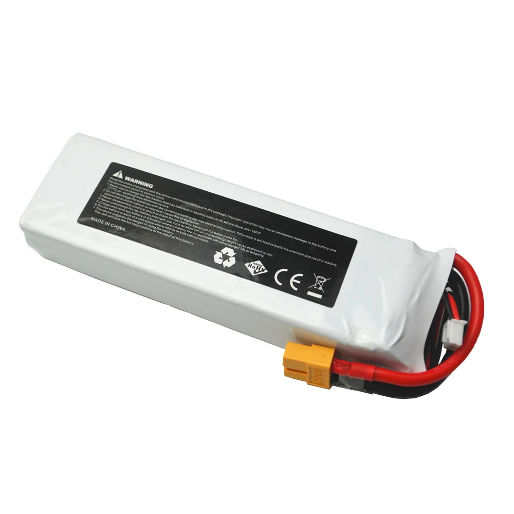 Limskey Дрон Lipo батарея 11 1 В 4000 мАч 30C LiPo для радиоуправляемого автомобиля