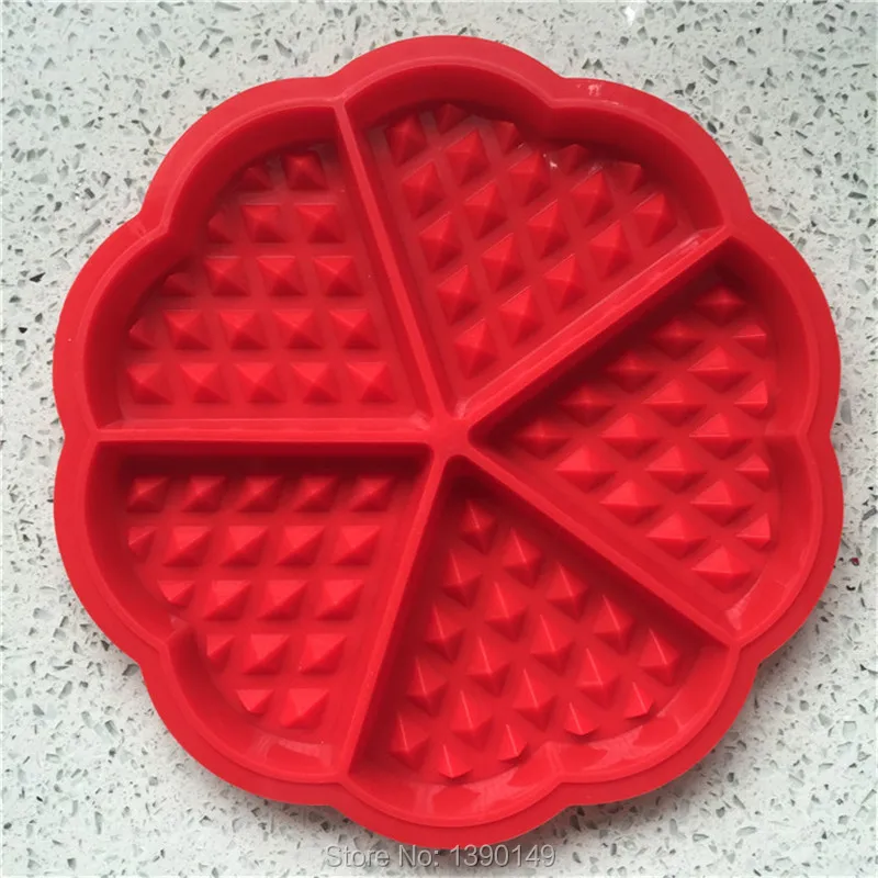 silicone cake mould larger waffles nestle chocolate cookie mold 