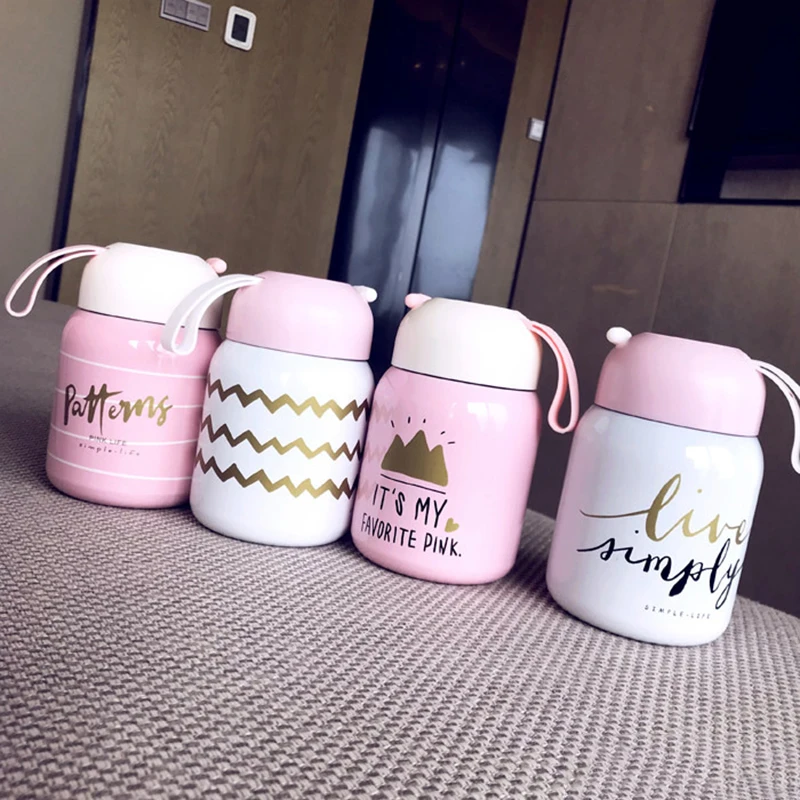Portable-Pink-220ML-Vacuum-Flasks-Thermos-Insulation-Bottle-Tumbler-Children-Stainless-Steel-Mug-Tea-Coffee-Insulation-Cup-KC1687 (9)